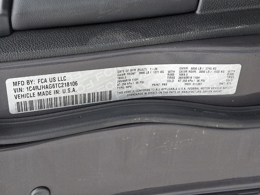 new 2026 Jeep Grand Cherokee car, priced at $45,605