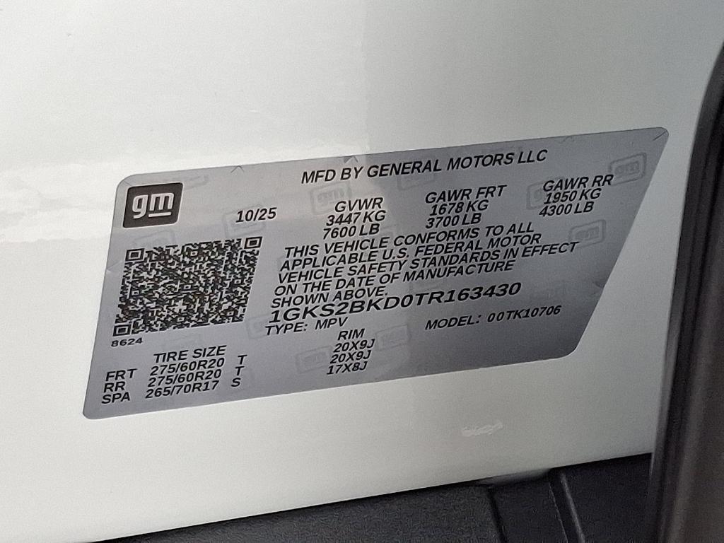 new 2026 GMC Yukon car, priced at $74,005