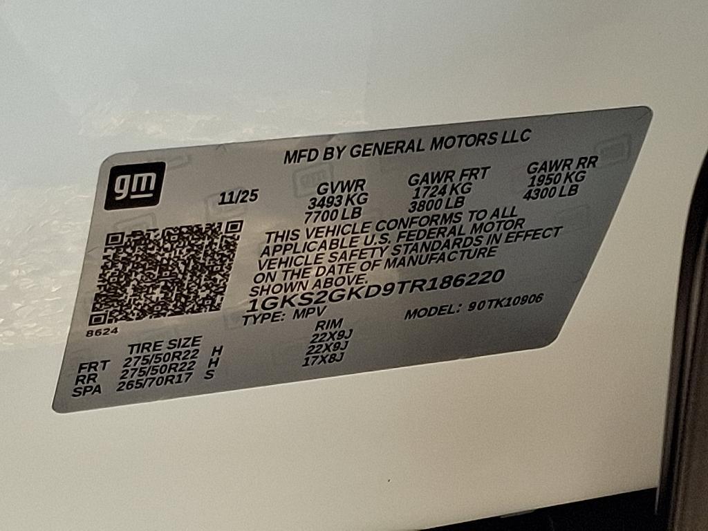 new 2026 GMC Yukon XL car, priced at $79,978