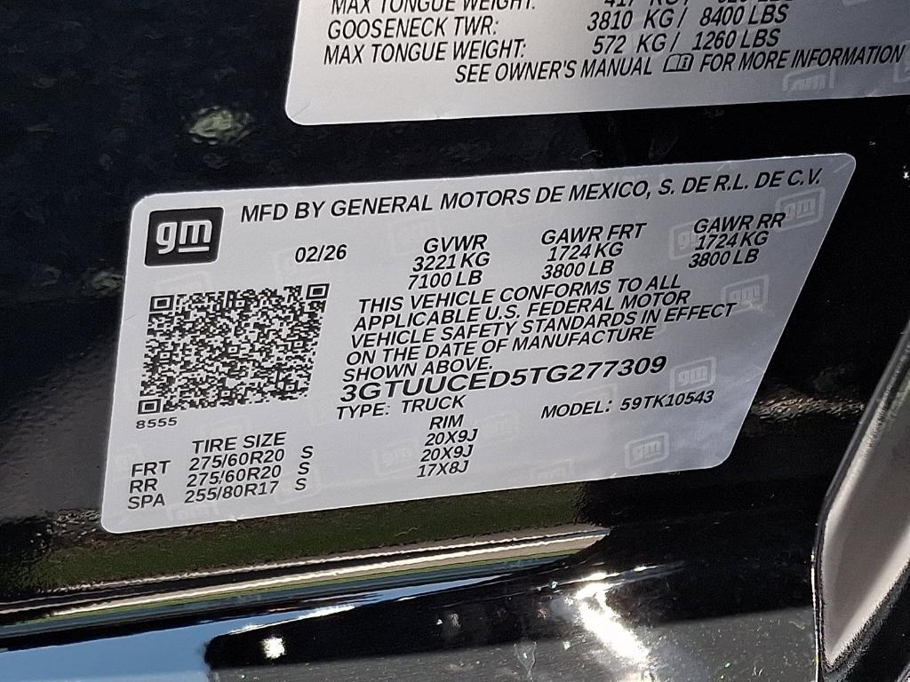 new 2026 GMC Sierra 1500 car, priced at $67,845