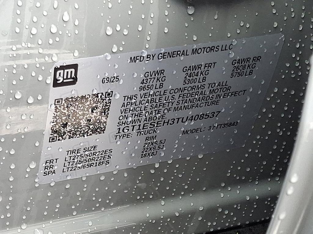 new 2026 GMC Sierra EV car, priced at $60,289