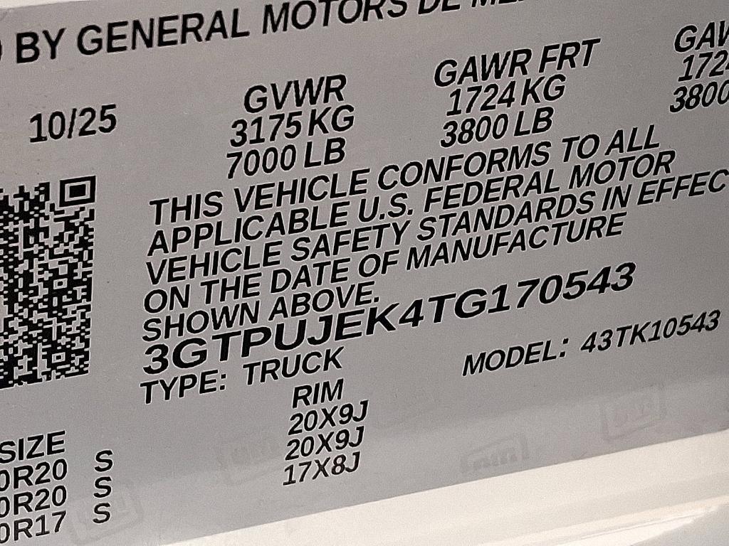 new 2026 GMC Sierra 1500 car, priced at $52,075