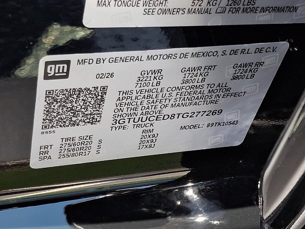 new 2026 GMC Sierra 1500 car, priced at $67,845