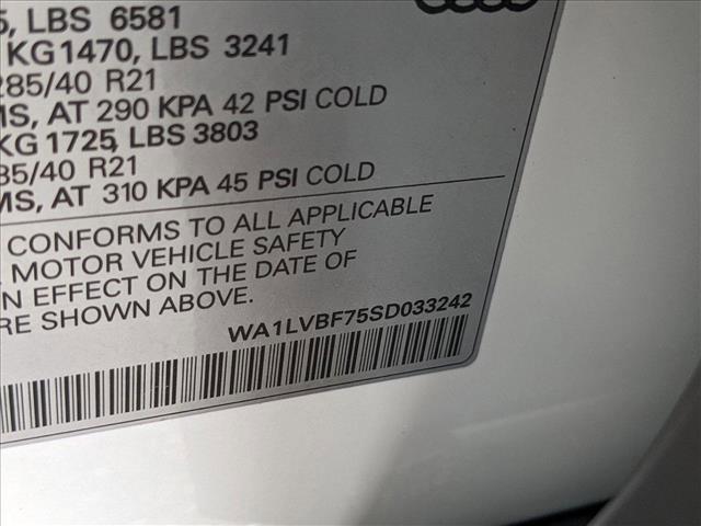 new 2025 Audi Q7 car, priced at $77,080