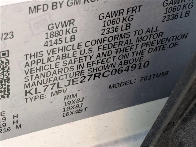 used 2024 Chevrolet Trax car, priced at $19,893