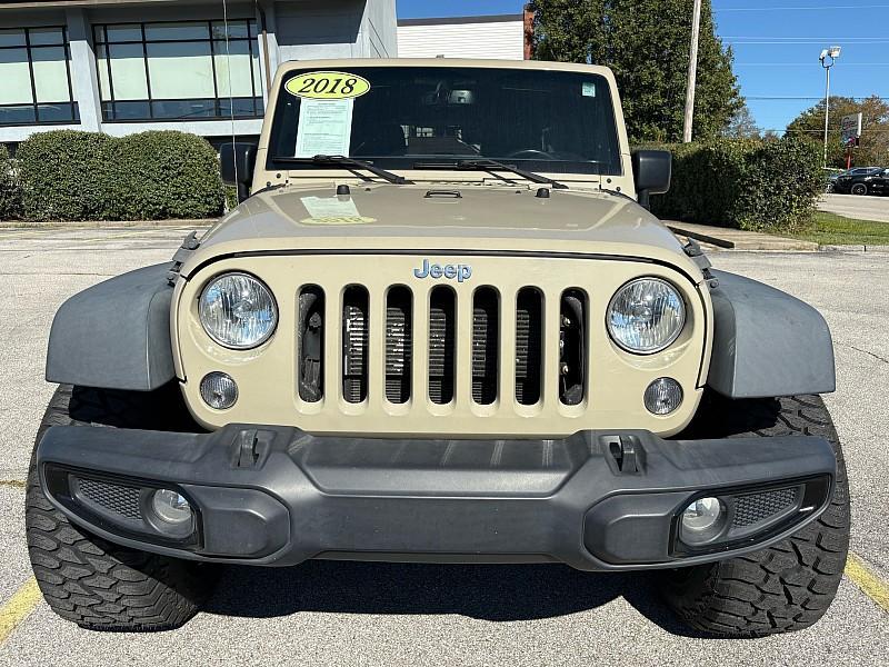 used 2018 Jeep Wrangler JK Unlimited car, priced at $21,990