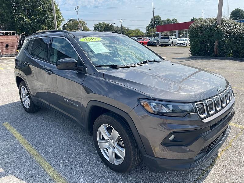 used 2022 Jeep Compass car, priced at $19,490
