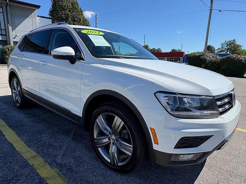 used 2021 Volkswagen Tiguan car, priced at $19,490