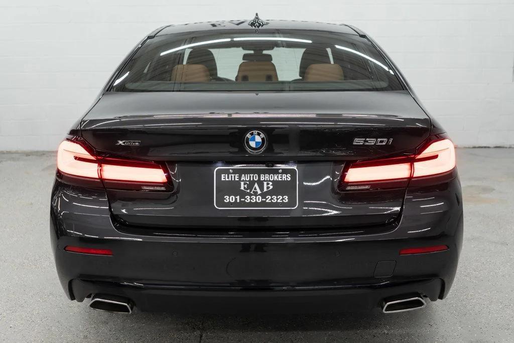 used 2022 BMW 530 car, priced at $35,500