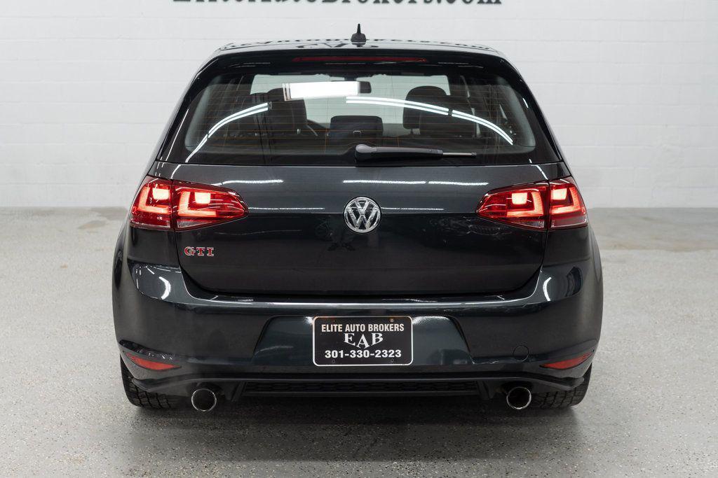 used 2017 Volkswagen Golf GTI car, priced at $13,987