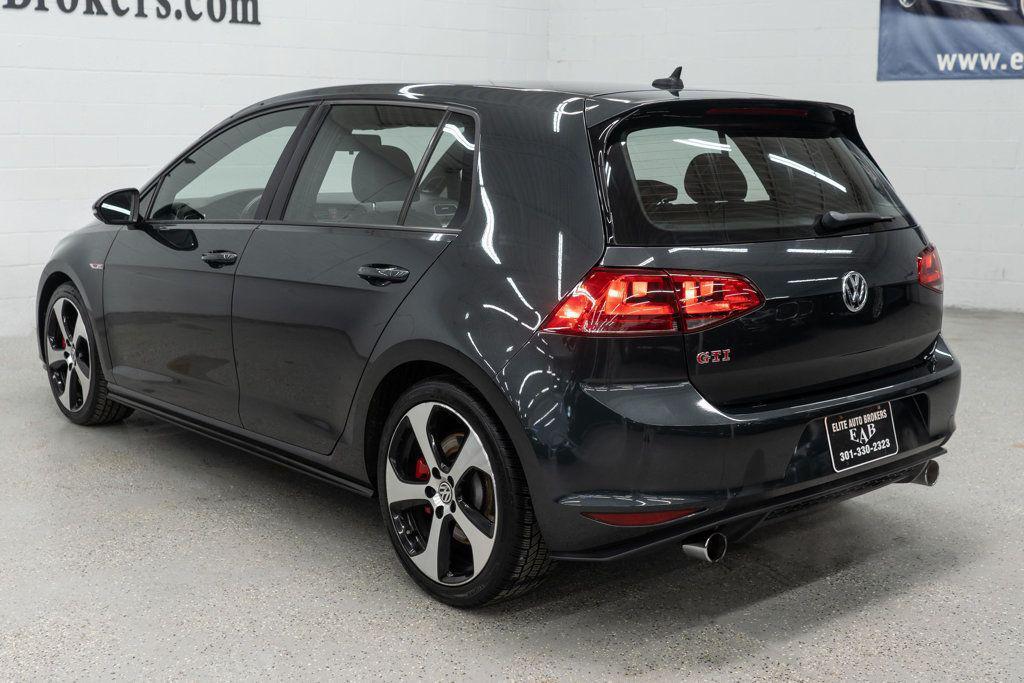 used 2017 Volkswagen Golf GTI car, priced at $13,987