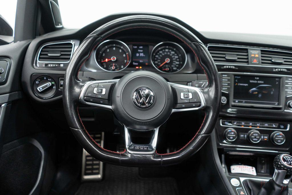 used 2017 Volkswagen Golf GTI car, priced at $13,987