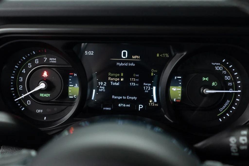 used 2025 Jeep Wrangler 4xe car, priced at $33,895
