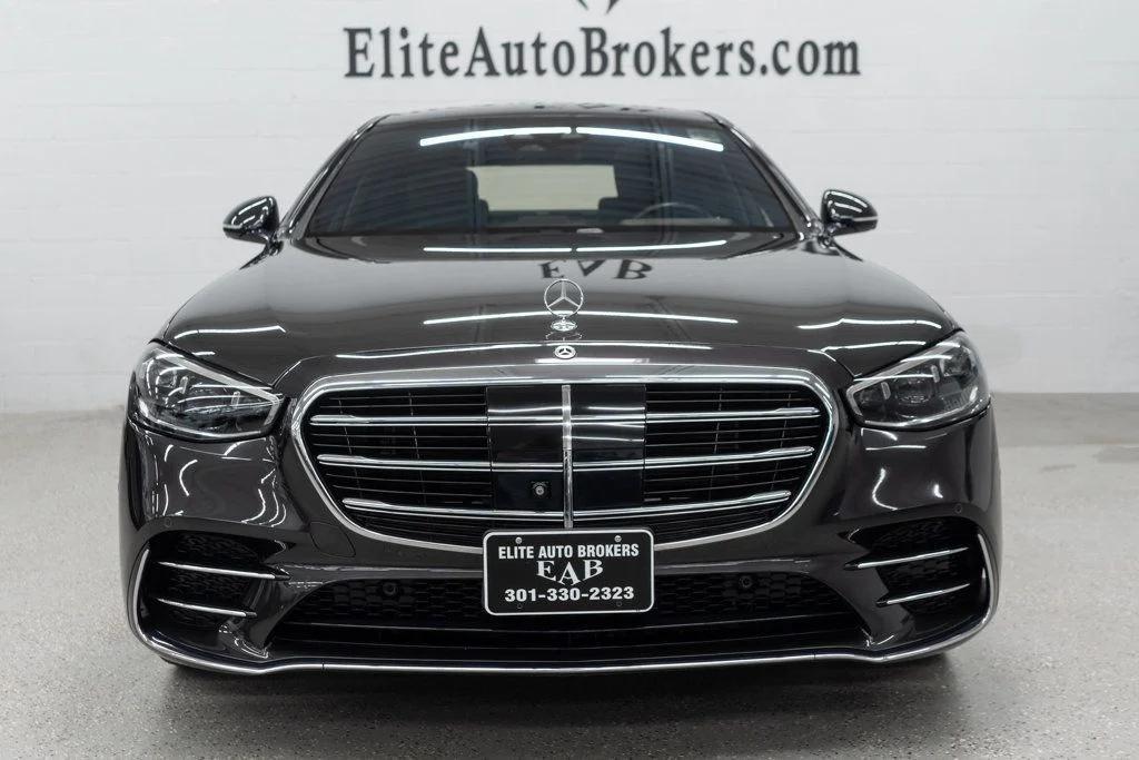 used 2022 Mercedes-Benz S-Class car, priced at $59,795