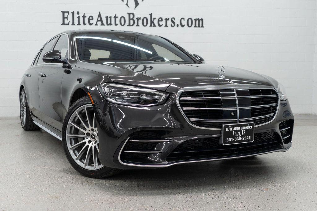 used 2022 Mercedes-Benz S-Class car, priced at $59,795