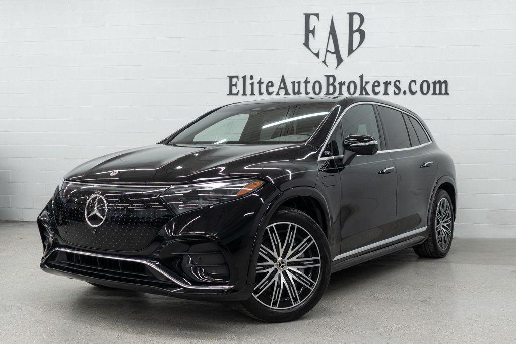 used 2023 Mercedes-Benz EQS 580 car, priced at $59,500
