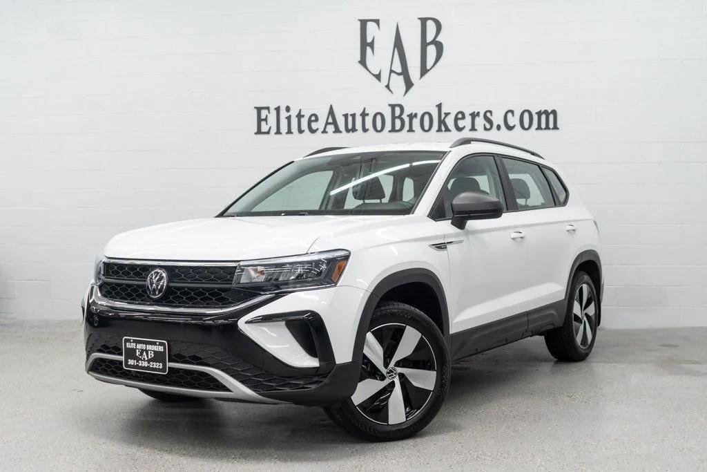 used 2024 Volkswagen Taos car, priced at $19,500