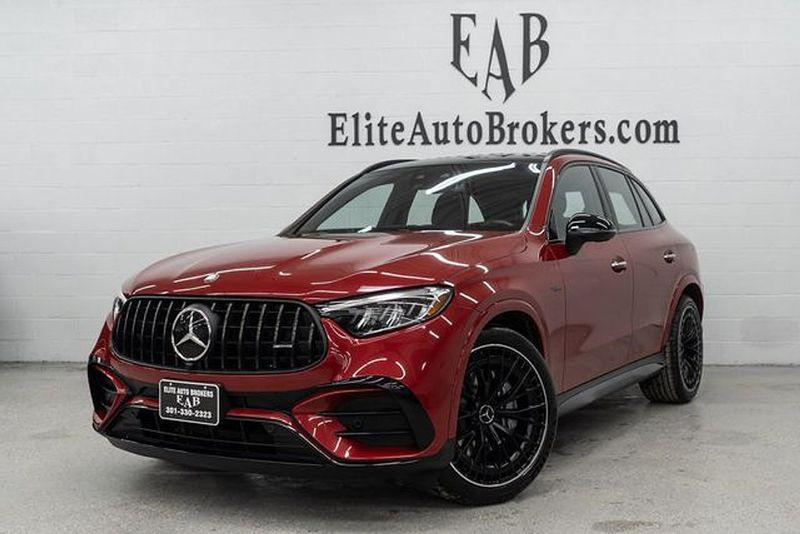 used 2025 Mercedes-Benz AMG GLC 43 car, priced at $54,995