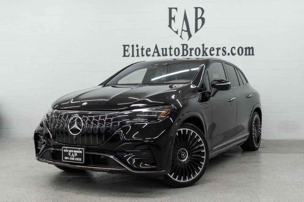 used 2024 Mercedes-Benz AMG EQE car, priced at $59,500