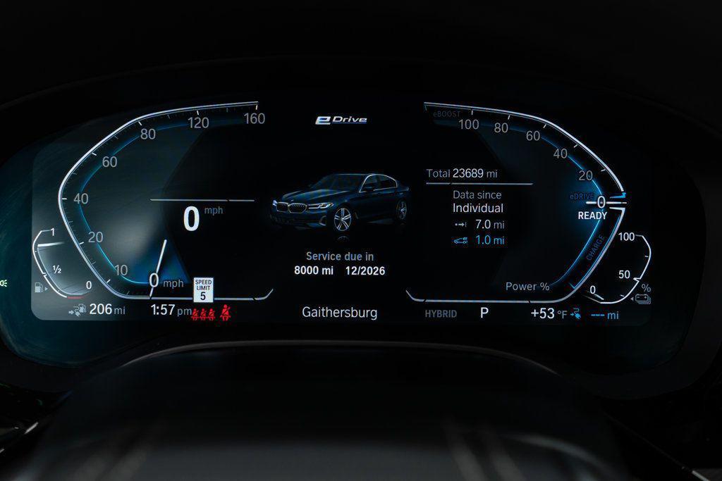 used 2023 BMW 530e car, priced at $34,990