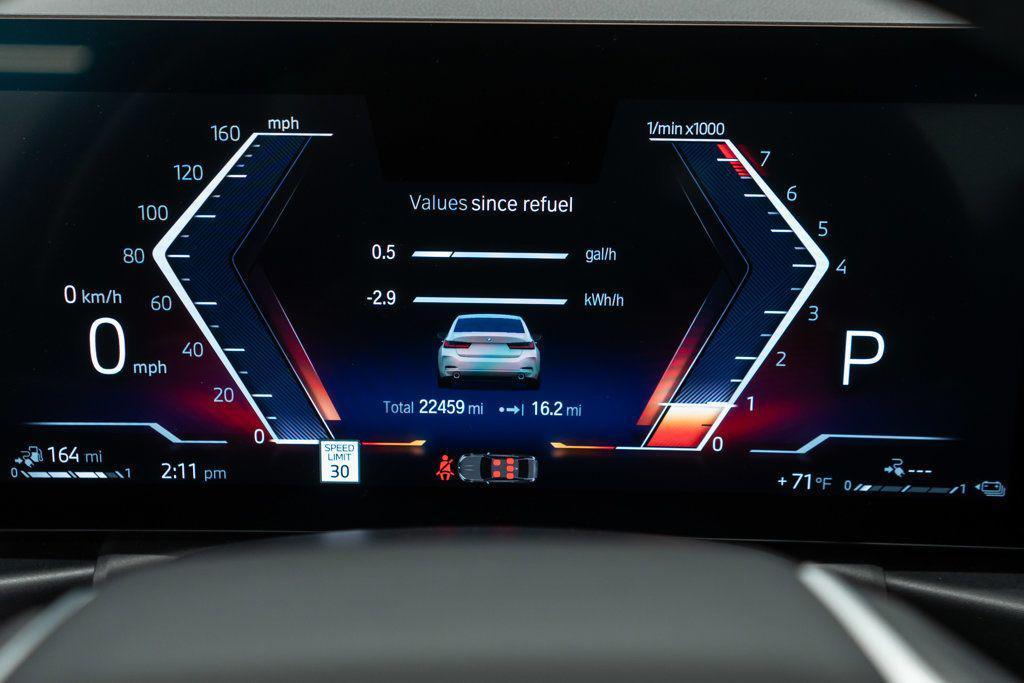 used 2024 BMW 330e car, priced at $33,695