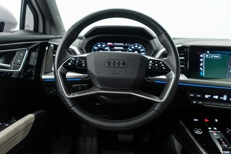 used 2022 Audi Q4 e-tron car, priced at $23,987