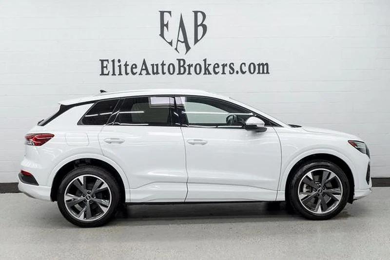 used 2022 Audi Q4 e-tron car, priced at $23,987
