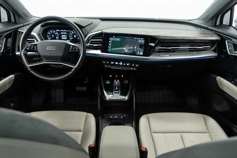 used 2022 Audi Q4 e-tron car, priced at $23,987