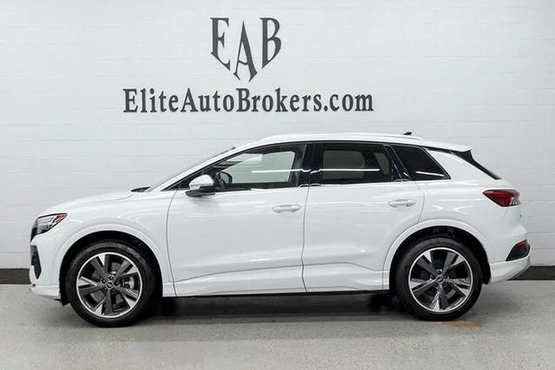 used 2022 Audi Q4 e-tron car, priced at $23,987