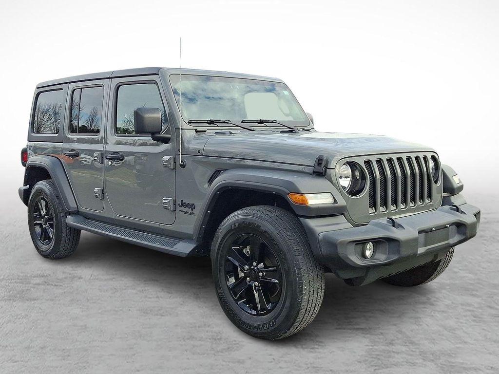 used 2022 Jeep Wrangler Unlimited car, priced at $34,598