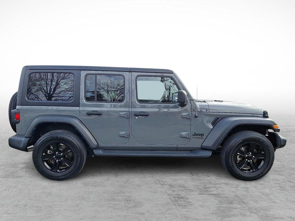 used 2022 Jeep Wrangler Unlimited car, priced at $34,598
