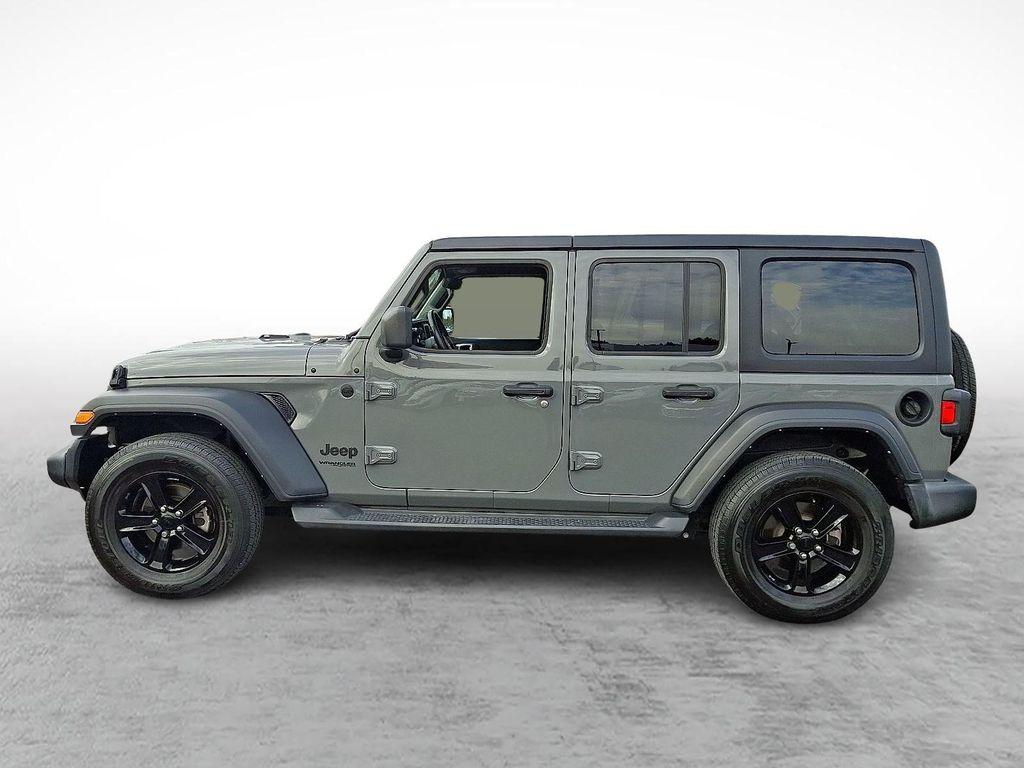 used 2022 Jeep Wrangler Unlimited car, priced at $34,598