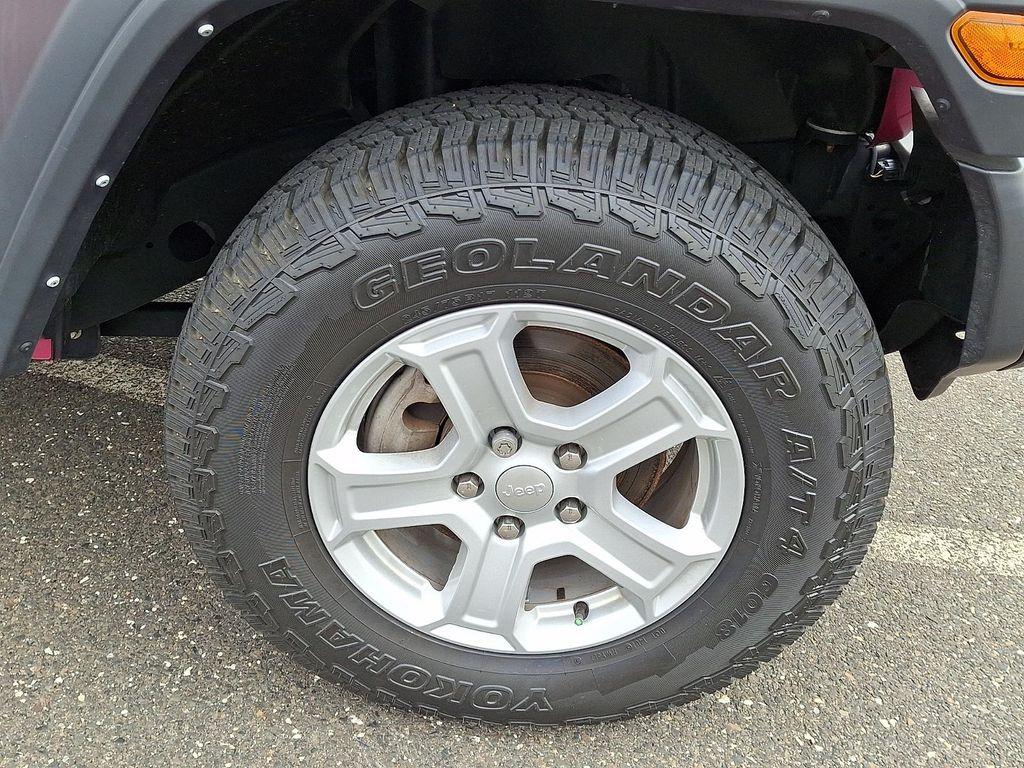 used 2021 Jeep Wrangler Unlimited car, priced at $30,598