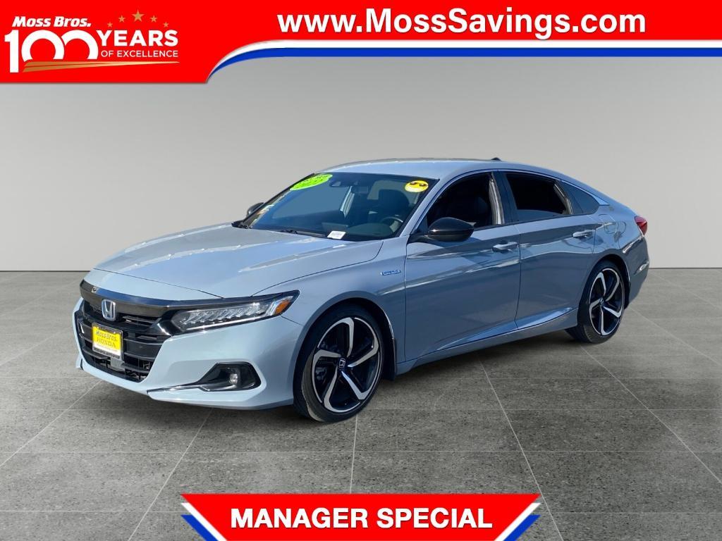 used 2022 Honda Accord Hybrid car, priced at $28,128