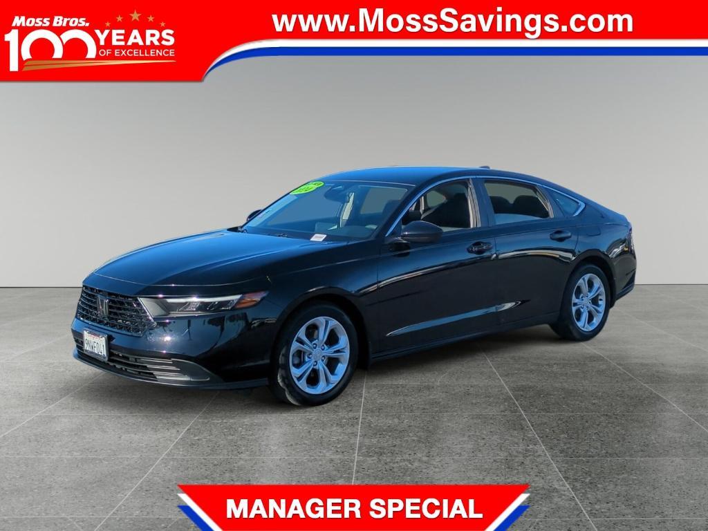 used 2024 Honda Accord car, priced at $27,005