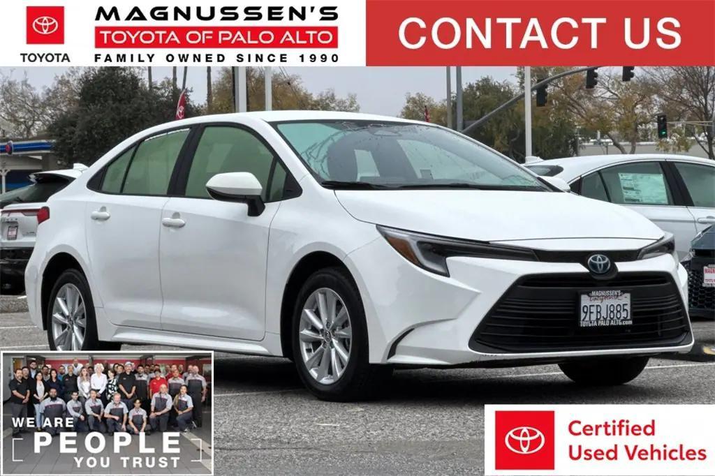 used 2023 Toyota Corolla Hybrid car, priced at $23,399