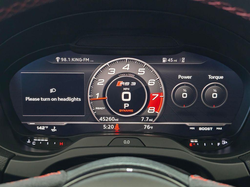 used 2018 Audi RS 3 car, priced at $49,888