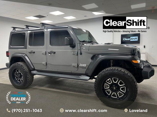 used 2019 Jeep Wrangler Unlimited car, priced at $25,997