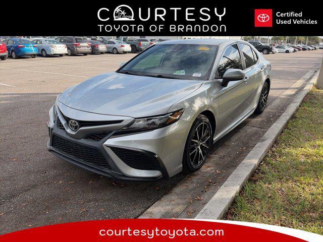 used 2021 Toyota Camry car, priced at $21,299