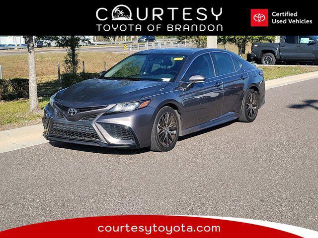 used 2021 Toyota Camry car, priced at $21,982