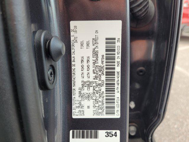 2021 Magnetic Gray Metallic Toyota Tacoma
