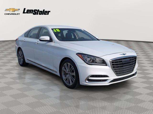 used 2018 Genesis G80 car, priced at $15,995
