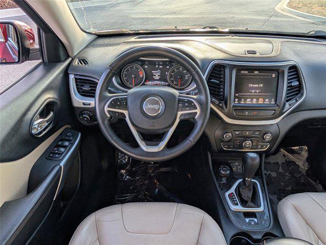 used 2018 Jeep Cherokee car, priced at $15,994