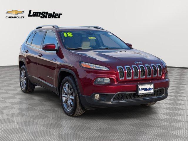 used 2018 Jeep Cherokee car, priced at $15,994