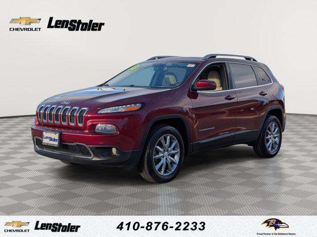 used 2018 Jeep Cherokee car, priced at $15,994
