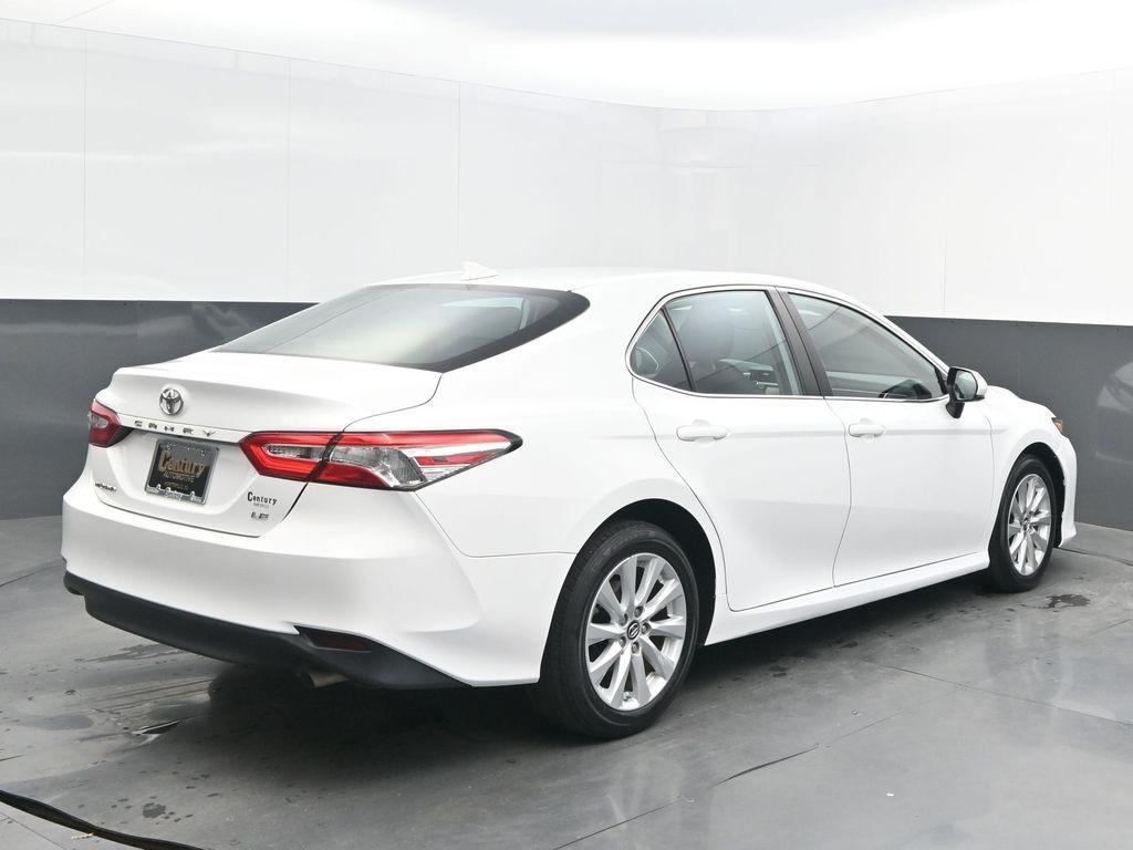 2019 White Toyota Camry
