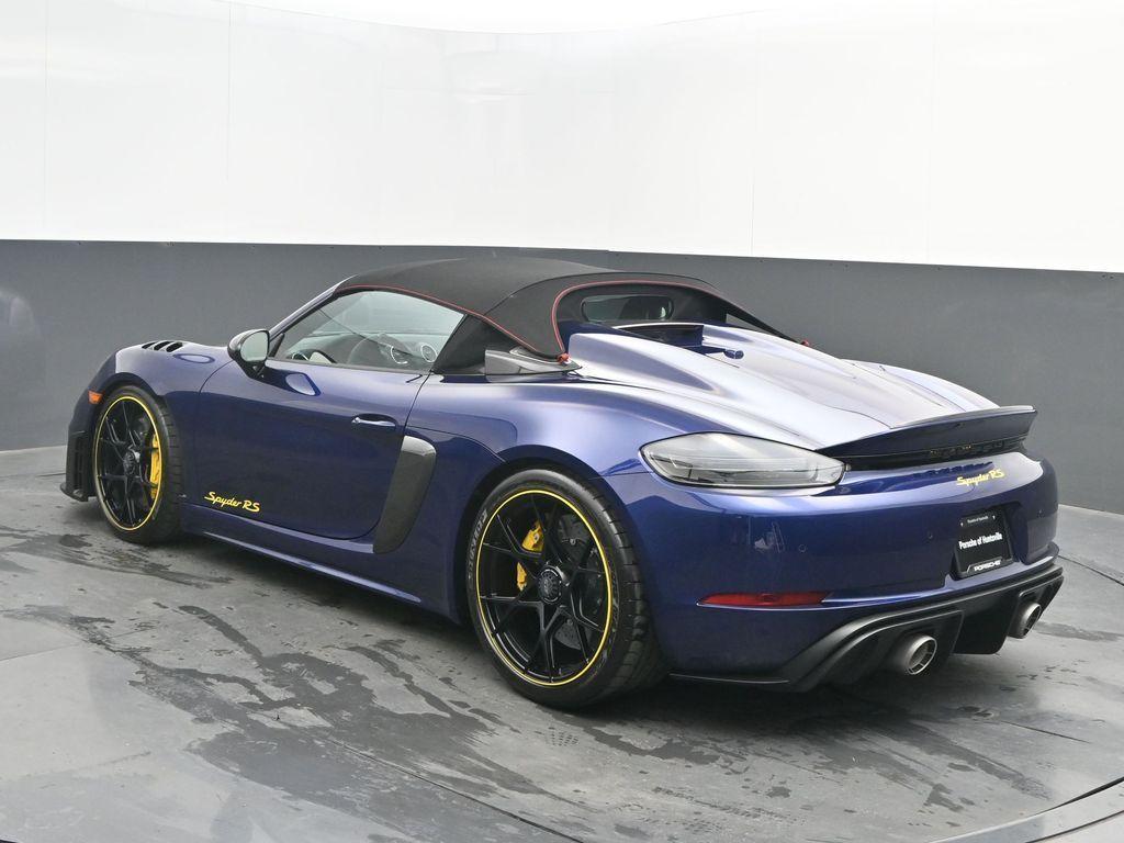used 2025 Porsche 718 Spyder car, priced at $206,998