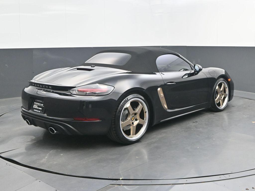 used 2022 Porsche 718 Boxster car, priced at $99,998