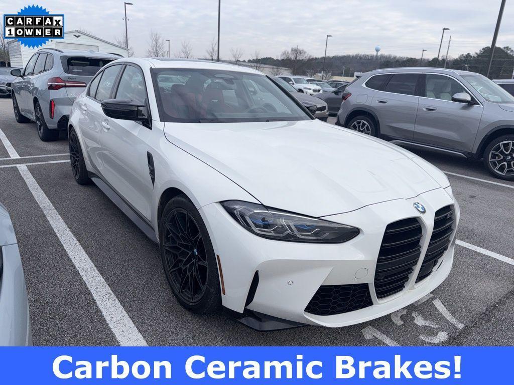 used 2024 BMW M3 car, priced at $85,998