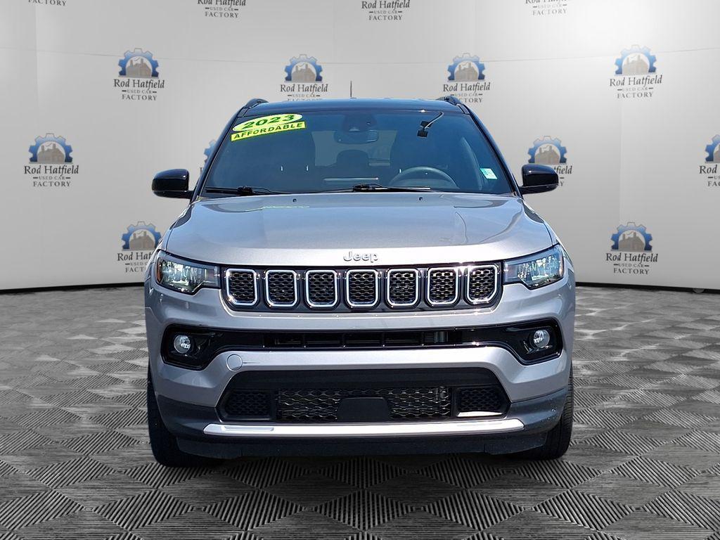 used 2023 Jeep Compass car, priced at $23,739